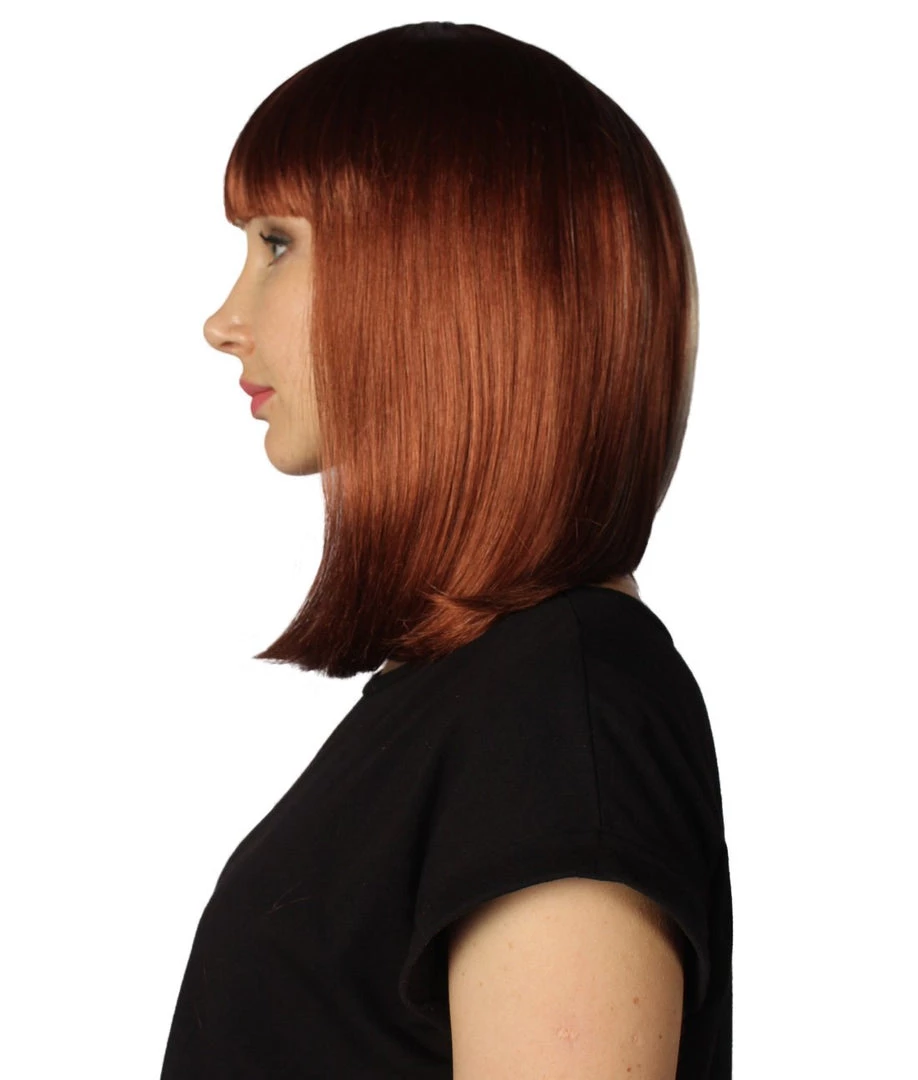 HPO Womens Two-tone Medium Bob Wig | Multiple Color Collection | Premium Breathable Capless Cap Women's Wigs 16 HPO Womens Two-tone Medium Bob Wig | Multiple Color Collection | Premium Breathable Capless Cap Women's Wigs