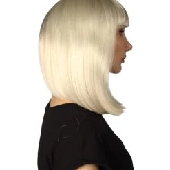 HPO Womens Two-tone Medium Bob Wig | Multiple Color Collection | Premium Breathable Capless Cap Women's Wigs 105 HPO Womens Two-tone Medium Bob Wig | Multiple Color Collection | Premium Breathable Capless Cap Women's Wigs