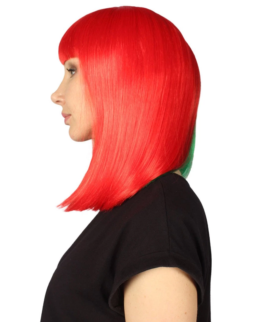 HPO Womens Two-tone Medium Bob Wig | Multiple Color Collection | Premium Breathable Capless Cap Women's Wigs 22 HPO Womens Two-tone Medium Bob Wig | Multiple Color Collection | Premium Breathable Capless Cap Women's Wigs