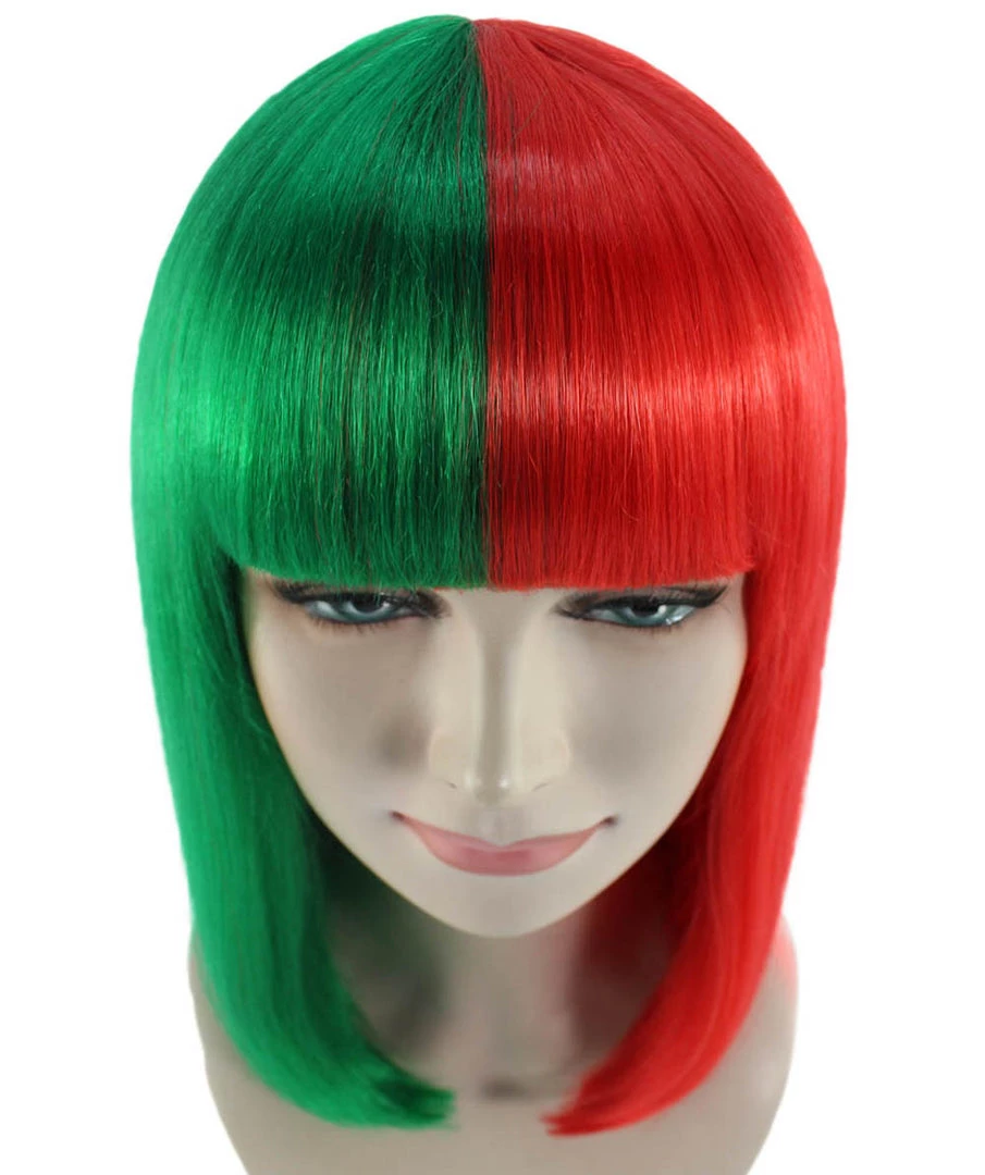 HPO Womens Two-tone Medium Bob Wig | Multiple Color Collection | Premium Breathable Capless Cap Women's Wigs 25 HPO Womens Two-tone Medium Bob Wig | Multiple Color Collection | Premium Breathable Capless Cap Women's Wigs