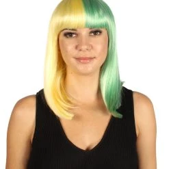 HPO Womens Two-tone Medium Bob Wig | Multiple Color Collection | Premium Breathable Capless Cap Women's Wigs 162 HPO Womens Two-tone Medium Bob Wig | Multiple Color Collection | Premium Breathable Capless Cap Women's Wigs