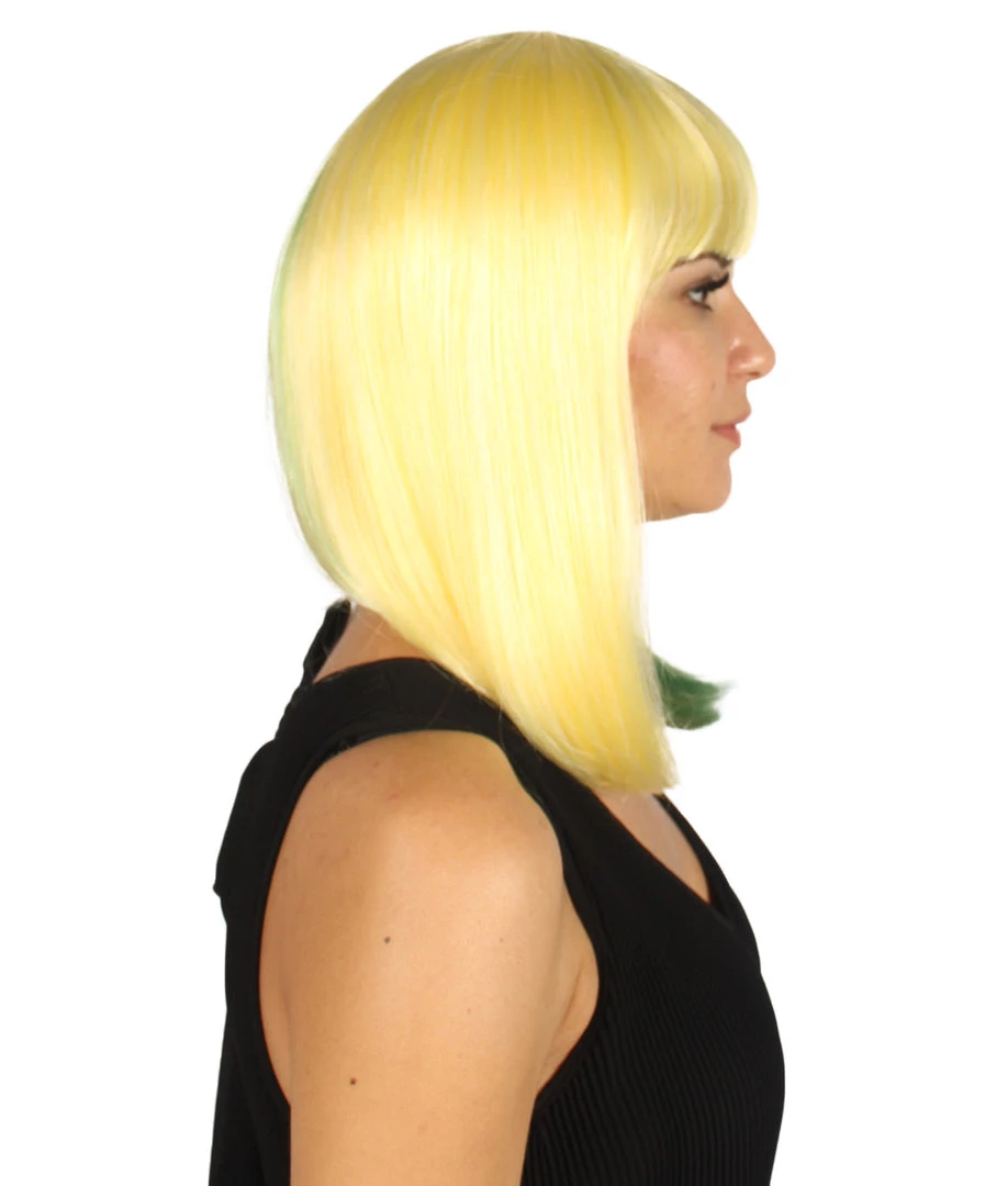 HPO Womens Two-tone Medium Bob Wig | Multiple Color Collection | Premium Breathable Capless Cap Women's Wigs 78 HPO Womens Two-tone Medium Bob Wig | Multiple Color Collection | Premium Breathable Capless Cap Women's Wigs