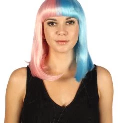 HPO Womens Two-tone Medium Bob Wig | Multiple Color Collection | Premium Breathable Capless Cap Women's Wigs 168 HPO Womens Two-tone Medium Bob Wig | Multiple Color Collection | Premium Breathable Capless Cap Women's Wigs