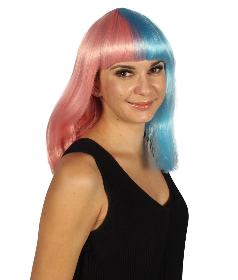 HPO Womens Two-tone Medium Bob Wig | Multiple Color Collection | Premium Breathable Capless Cap Women's Wigs 82 HPO Womens Two-tone Medium Bob Wig | Multiple Color Collection | Premium Breathable Capless Cap Women's Wigs