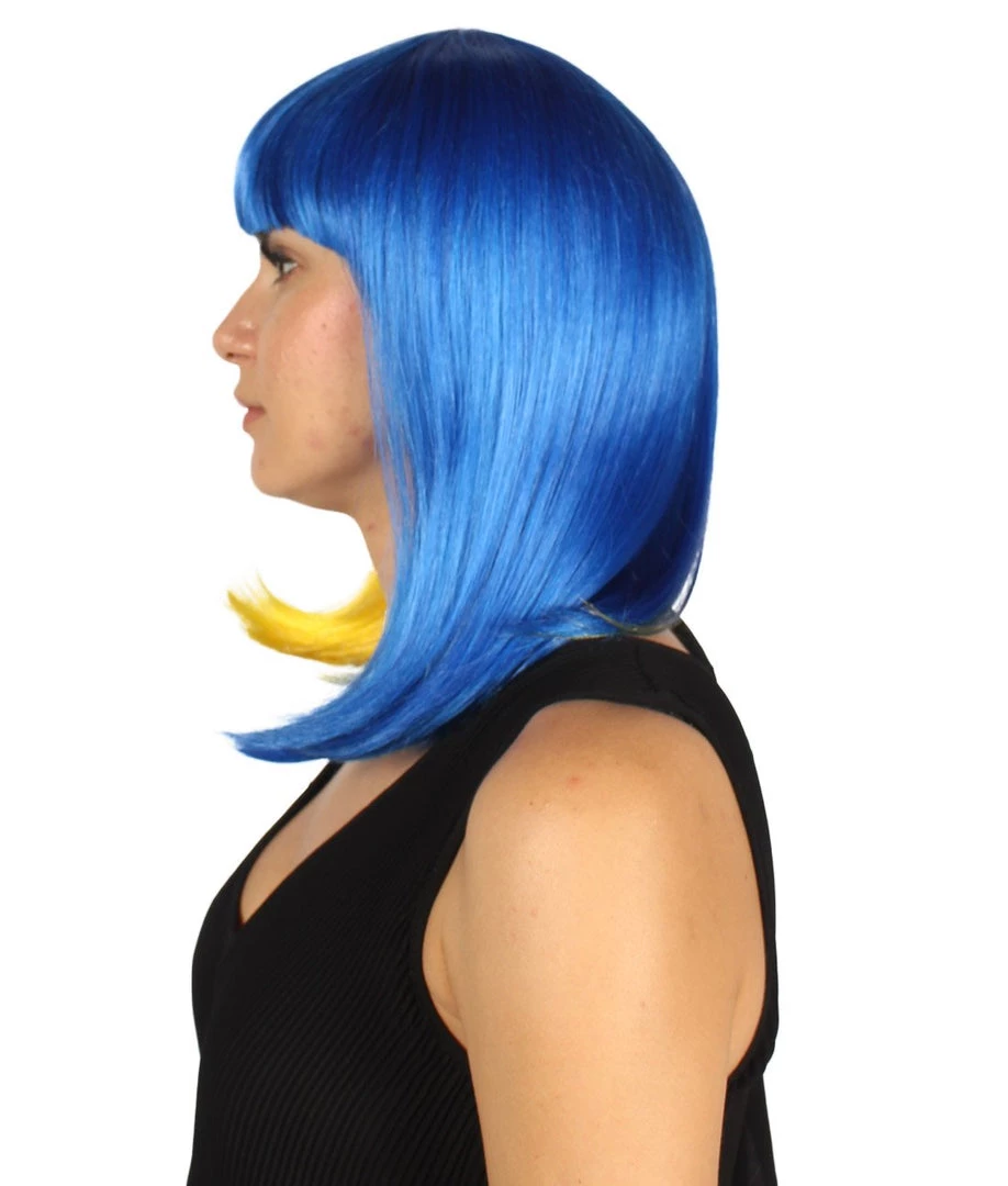 HPO Womens Two-tone Medium Bob Wig | Multiple Color Collection | Premium Breathable Capless Cap Women's Wigs 28 HPO Womens Two-tone Medium Bob Wig | Multiple Color Collection | Premium Breathable Capless Cap Women's Wigs