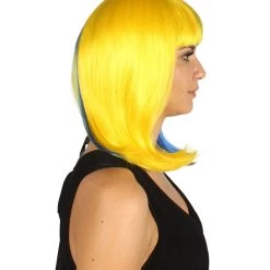 HPO Womens Two-tone Medium Bob Wig | Multiple Color Collection | Premium Breathable Capless Cap Women's Wigs 117 HPO Womens Two-tone Medium Bob Wig | Multiple Color Collection | Premium Breathable Capless Cap Women's Wigs