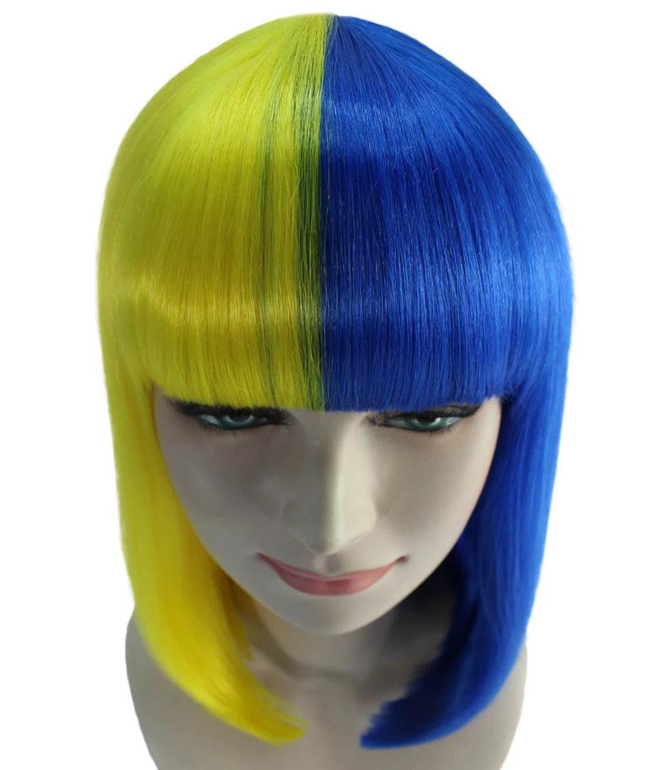 HPO Womens Two-tone Medium Bob Wig | Multiple Color Collection | Premium Breathable Capless Cap Women's Wigs 31 HPO Womens Two-tone Medium Bob Wig | Multiple Color Collection | Premium Breathable Capless Cap Women's Wigs