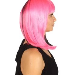 HPO Womens Two-tone Medium Bob Wig | Multiple Color Collection | Premium Breathable Capless Cap Women's Wigs 123 HPO Womens Two-tone Medium Bob Wig | Multiple Color Collection | Premium Breathable Capless Cap Women's Wigs