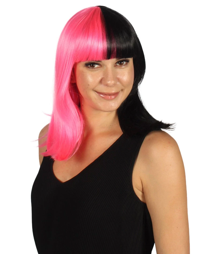 HPO Womens Two-tone Medium Bob Wig | Multiple Color Collection | Premium Breathable Capless Cap Women's Wigs 33 HPO Womens Two-tone Medium Bob Wig | Multiple Color Collection | Premium Breathable Capless Cap Women's Wigs