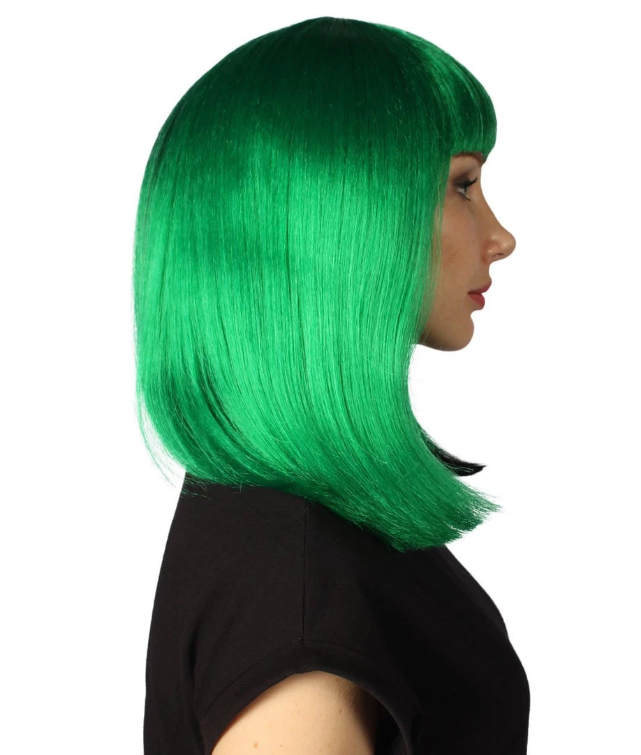 HPO Womens Two-tone Medium Bob Wig | Multiple Color Collection | Premium Breathable Capless Cap Women's Wigs 41 HPO Womens Two-tone Medium Bob Wig | Multiple Color Collection | Premium Breathable Capless Cap Women's Wigs