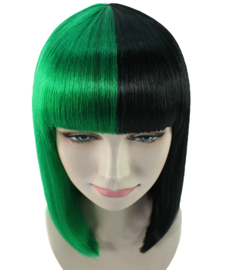 HPO Womens Two-tone Medium Bob Wig | Multiple Color Collection | Premium Breathable Capless Cap Women's Wigs 43 HPO Womens Two-tone Medium Bob Wig | Multiple Color Collection | Premium Breathable Capless Cap Women's Wigs