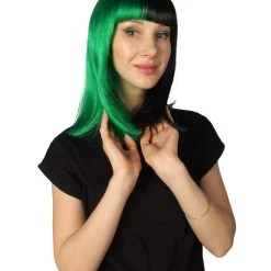 HPO Womens Two-tone Medium Bob Wig | Multiple Color Collection | Premium Breathable Capless Cap Women's Wigs 129 HPO Womens Two-tone Medium Bob Wig | Multiple Color Collection | Premium Breathable Capless Cap Women's Wigs