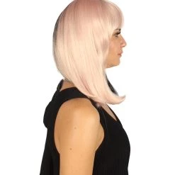 HPO Womens Two-tone Medium Bob Wig | Multiple Color Collection | Premium Breathable Capless Cap Women's Wigs 141 HPO Womens Two-tone Medium Bob Wig | Multiple Color Collection | Premium Breathable Capless Cap Women's Wigs