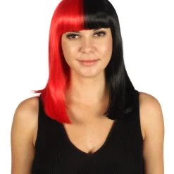 HPO Womens Two-tone Medium Bob Wig | Multiple Color Collection | Premium Breathable Capless Cap Women's Wigs 143 HPO Womens Two-tone Medium Bob Wig | Multiple Color Collection | Premium Breathable Capless Cap Women's Wigs