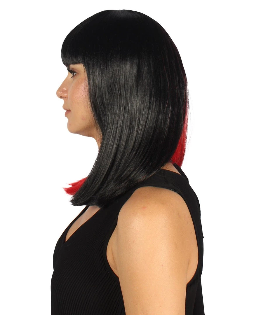 HPO Womens Two-tone Medium Bob Wig | Multiple Color Collection | Premium Breathable Capless Cap Women's Wigs 57 HPO Womens Two-tone Medium Bob Wig | Multiple Color Collection | Premium Breathable Capless Cap Women's Wigs