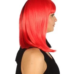 HPO Womens Two-tone Medium Bob Wig | Multiple Color Collection | Premium Breathable Capless Cap Women's Wigs 146 HPO Womens Two-tone Medium Bob Wig | Multiple Color Collection | Premium Breathable Capless Cap Women's Wigs