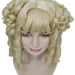 HPO Women's Colonial Lady Wig | Blonde Historical Wigs | Premium Breathable Capless Cap 15 HPO Women's Colonial Lady Wig | Blonde Historical Wigs | Premium Breathable Capless Cap