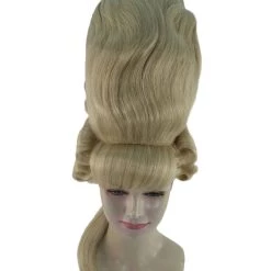 HPO Rococo Royalty | Historical Era 17th 18th Century Updo Wig | Multiple Colors | Premium Halloween Wig Women's