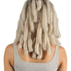 HPO Women's Womens Colonial Ladies 18th Century Curly Wig | Blonde Historical Wigs | Premium Breathable Capless Cap 12 HPO Women's Womens Colonial Ladies 18th Century Curly Wig | Blonde Historical Wigs | Premium Breathable Capless Cap