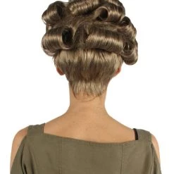 HPO Womens Old Lady Wig | Brown Vintage Wigs | Premium Breathable Capless Cap 12 HPO Womens Old Lady Wig | Brown Vintage Wigs | Premium Breathable Capless Cap