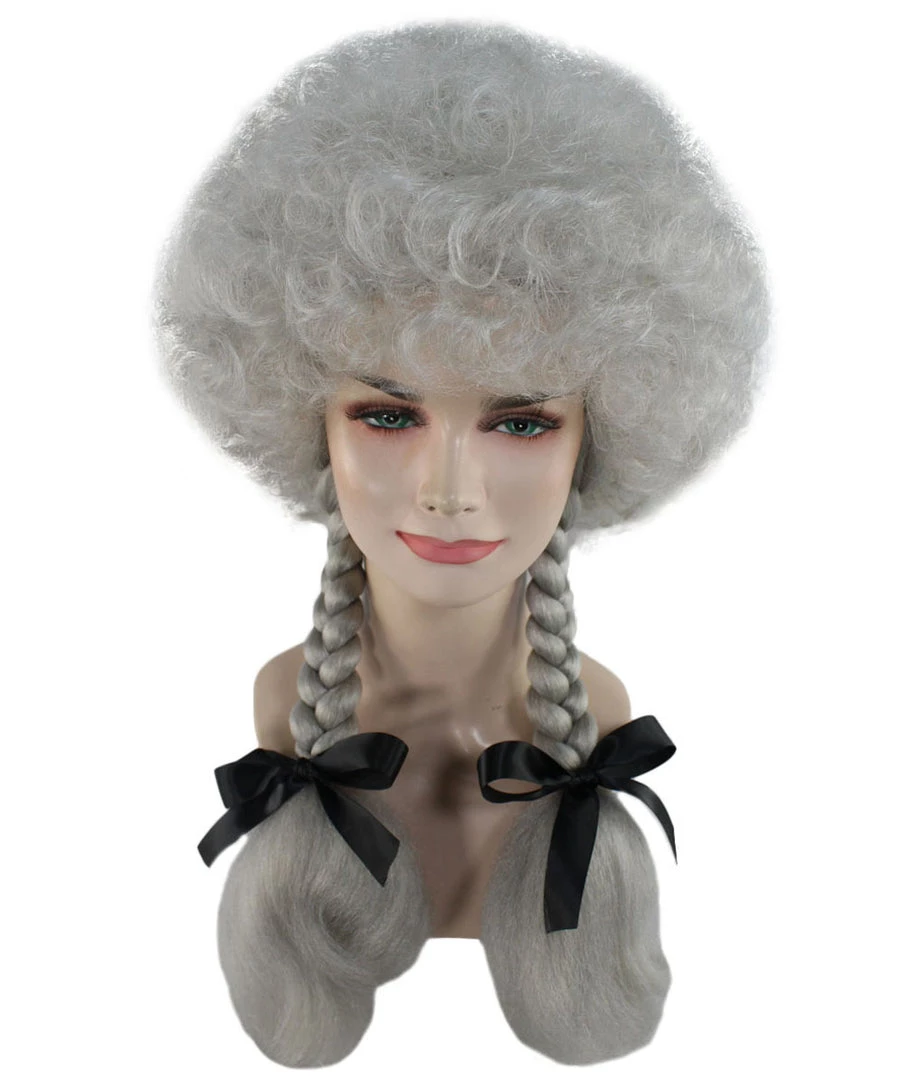 HPO Women's Womens Sinister Crimped Witch Wig | Grey Scary Wigs | Premium Breathable Capless Cap 8 HPO Women's Womens Sinister Crimped Witch Wig | Grey Scary Wigs | Premium Breathable Capless Cap