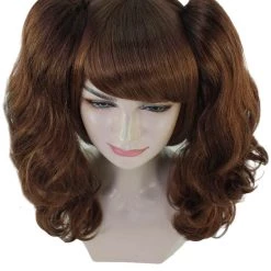 HPO Womens Brown Ponytail Wig | Video Game Wigs | Premium Breathable Capless Cap 15 HPO Womens Brown Ponytail Wig | Video Game Wigs | Premium Breathable Capless Cap