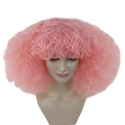 HPO Naomi Watanabe Japanese Actress Afro Wig | Premium Breathable Capless Cap Multiple Colors Women's