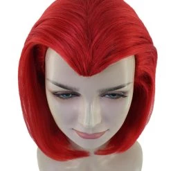 HPO Womens Superhero Red Wig | TV/Movie Wigs | Premium Breathable Capless Cap 13 HPO Womens Superhero Red Wig | TV/Movie Wigs | Premium Breathable Capless Cap