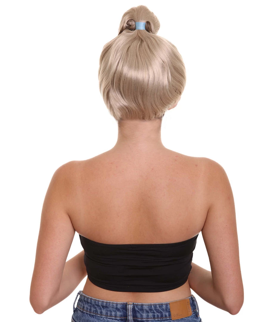 HPO Princess Womens Blonde Wig | Storybook & Fairytale Wigs | Premium Breathable Capless Cap Women's 4 HPO Princess Womens Blonde Wig | Storybook & Fairytale Wigs | Premium Breathable Capless Cap Women's