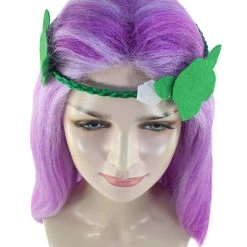 HPO Womens Fairy Wig | Purple Storybook & Fairytale Wigs | Premium Breathable Capless Cap Women's