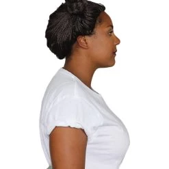 HPO Women's Womens Superhero Buns Wig | Brown TV/Movie Wigs | Premium Breathable Capless Cap 12 HPO Women's Womens Superhero Buns Wig | Brown TV/Movie Wigs | Premium Breathable Capless Cap