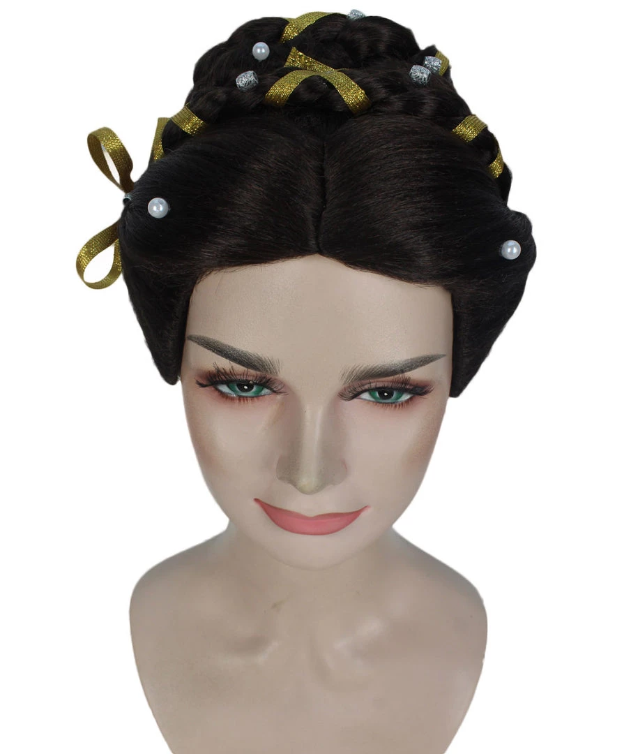 HPO Womens Princess Wig | TV/Movie Adult Wigs | Premium Breathable Capless Cap Women's 7 HPO Womens Princess Wig | TV/Movie Adult Wigs | Premium Breathable Capless Cap Women's