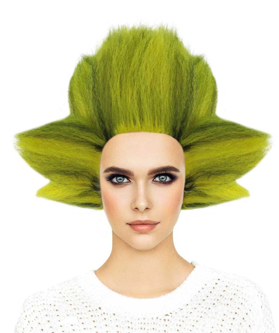 HPO Womens Musical Wigs | Pink & Black Animal Wigs | Premium Breathable Capless Cap Women's 13 HPO Womens Musical Wigs | Pink & Black Animal Wigs | Premium Breathable Capless Cap Women's