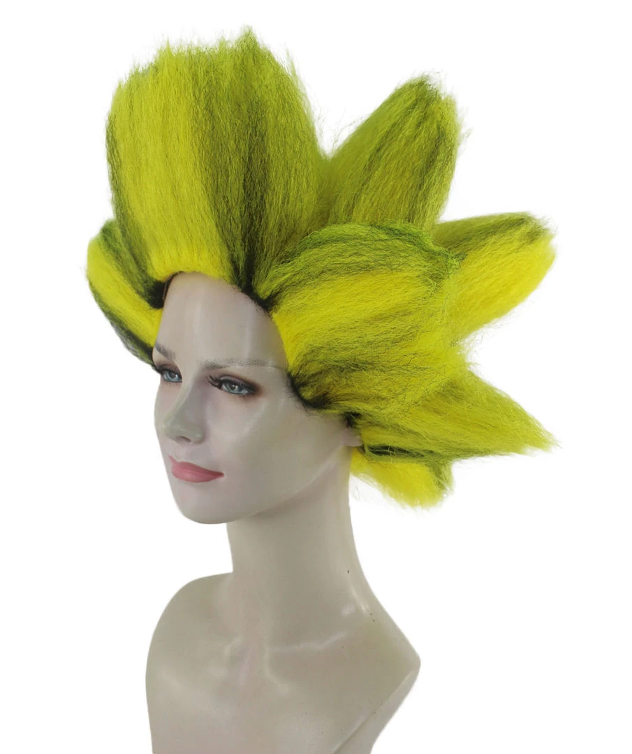 HPO Womens Musical Wigs | Pink & Black Animal Wigs | Premium Breathable Capless Cap Women's 14 HPO Womens Musical Wigs | Pink & Black Animal Wigs | Premium Breathable Capless Cap Women's