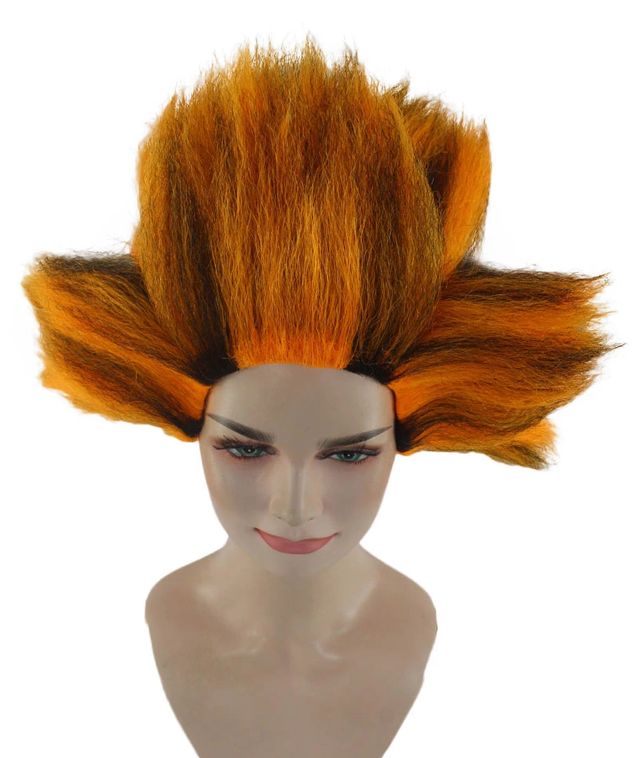 HPO Womens Musical Wigs | Pink & Black Animal Wigs | Premium Breathable Capless Cap Women's 6 HPO Womens Musical Wigs | Pink & Black Animal Wigs | Premium Breathable Capless Cap Women's