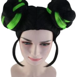 HPO Women's Womens Singer Bun Wigs Collection | Eurovision Song Contest | Celebrity Wigs | Premium Breathable Capless Cap