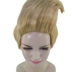 HPO Women's Womens Superhero Captain Wig | Blonde TV/Movie Wigs | Premium Breathable Capless Cap