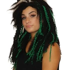HPO Womens Zombie Swamp Queen Wig | Premium Breathable Capless Cap Women's