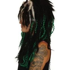 HPO Womens Zombie Swamp Queen Wig | Premium Breathable Capless Cap Women's