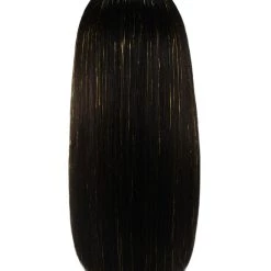 HPO Womens Egyptian Queen Long Straight Gold Tinsel Wig | Black & Gold Tinsel Historical Wigs | Premium Breathable Capless Cap