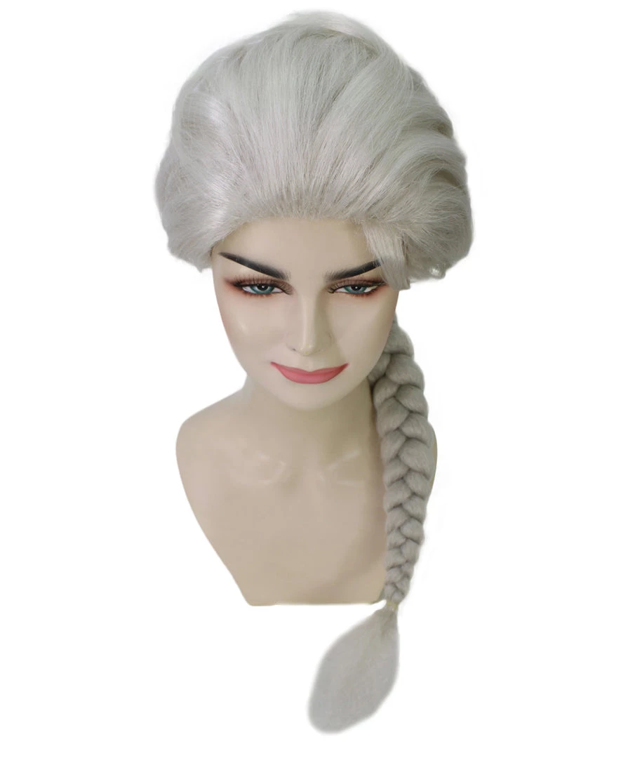 HPO Women's Womens Princess Adult Braided Wig | Blonde TV/Movie Wigs | Premium Breathable Capless Cap 6 HPO Women's Womens Princess Adult Braided Wig | Blonde TV/Movie Wigs | Premium Breathable Capless Cap