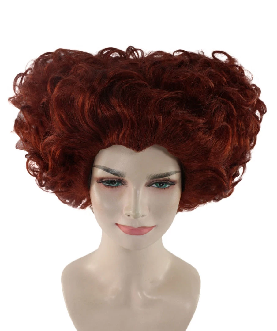 HPO Sanderson Witch Sister Bette | Red TV/Movie Women's Halloween Wig 5 HPO Sanderson Witch Sister Bette | Red TV/Movie Women's Halloween Wig
