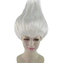 HPO Women's Womens Mermaid Witch Wig | White Storybook & Fairytale Wigs | Premium Breathable Capless Cap 15 HPO Women's Womens Mermaid Witch Wig | White Storybook & Fairytale Wigs | Premium Breathable Capless Cap