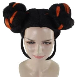 HPO Women's Womens Singer Bun Wigs Collection | Eurovision Song Contest | Celebrity Wigs | Premium Breathable Capless Cap