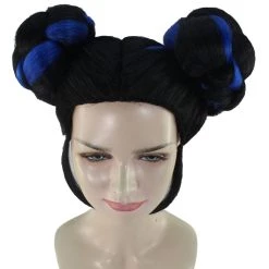 HPO Women's Womens Singer Bun Wigs Collection | Eurovision Song Contest | Celebrity Wigs | Premium Breathable Capless Cap
