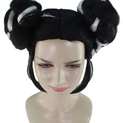 HPO Women's Womens Singer Bun Wigs Collection | Eurovision Song Contest | Celebrity Wigs | Premium Breathable Capless Cap