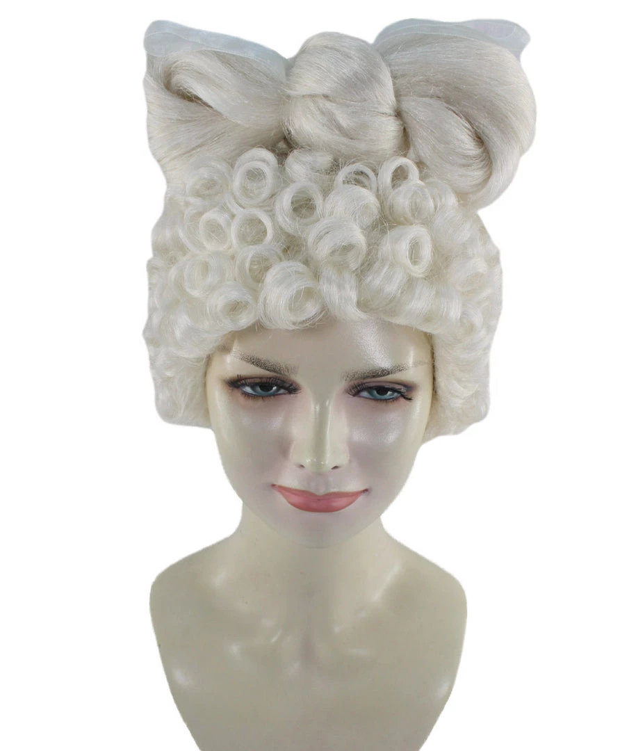 HPO Women's Ballerina Princess Wig | White TV/Movie Wigs | Premium Breathable Capless Cap 7 HPO Women's Ballerina Princess Wig | White TV/Movie Wigs | Premium Breathable Capless Cap