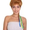 HPO Womens Fantasy Wig | Brown TV/Movie Wig | Premium Breathable Capless Cap