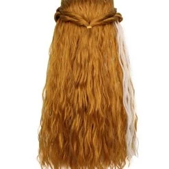 BC Adult Women's Brown Color Wavy Long Length Trendy Iconic Artic Princess Wig 9 BC Adult Women's Brown Color Wavy Long Length Trendy Iconic Artic Princess Wig