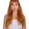 HPO Women's Womens Fantasy Wig | Brown TV/Movie Wig | Premium Breathable Capless Cap